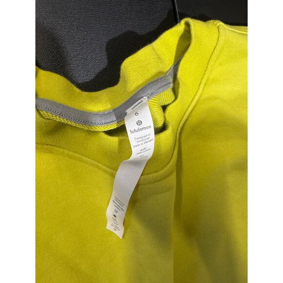 Women's Lululemon crew neck sweatshirt good condtion size 6 - Picture 2 of 7